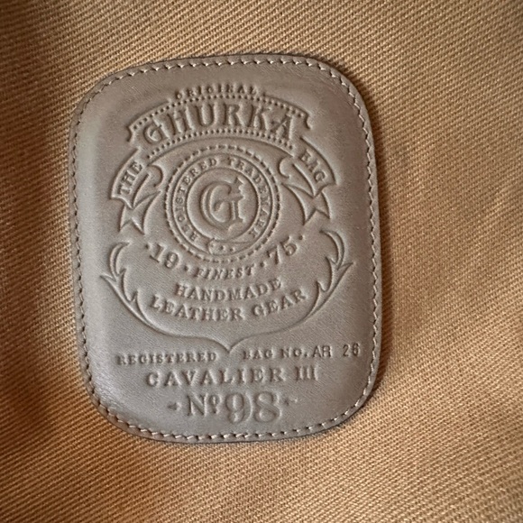 Ghurka Cavalier III (98) canvas w/fog grey leather trim - Picture 8 of 10